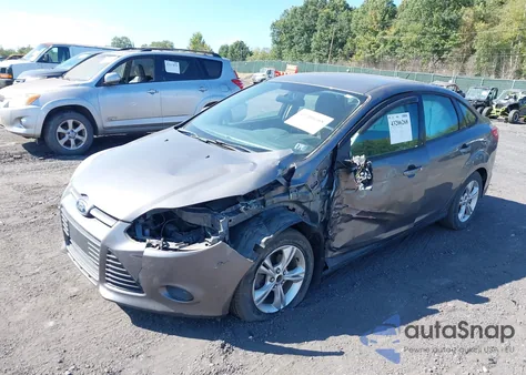 2013 Ford Focus Se from USA, damaged, VIN 1FADP3F27DL193362